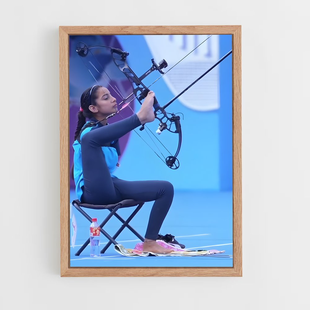 Poster Olympics archery – affiche Tir à l’arc (vue 4)